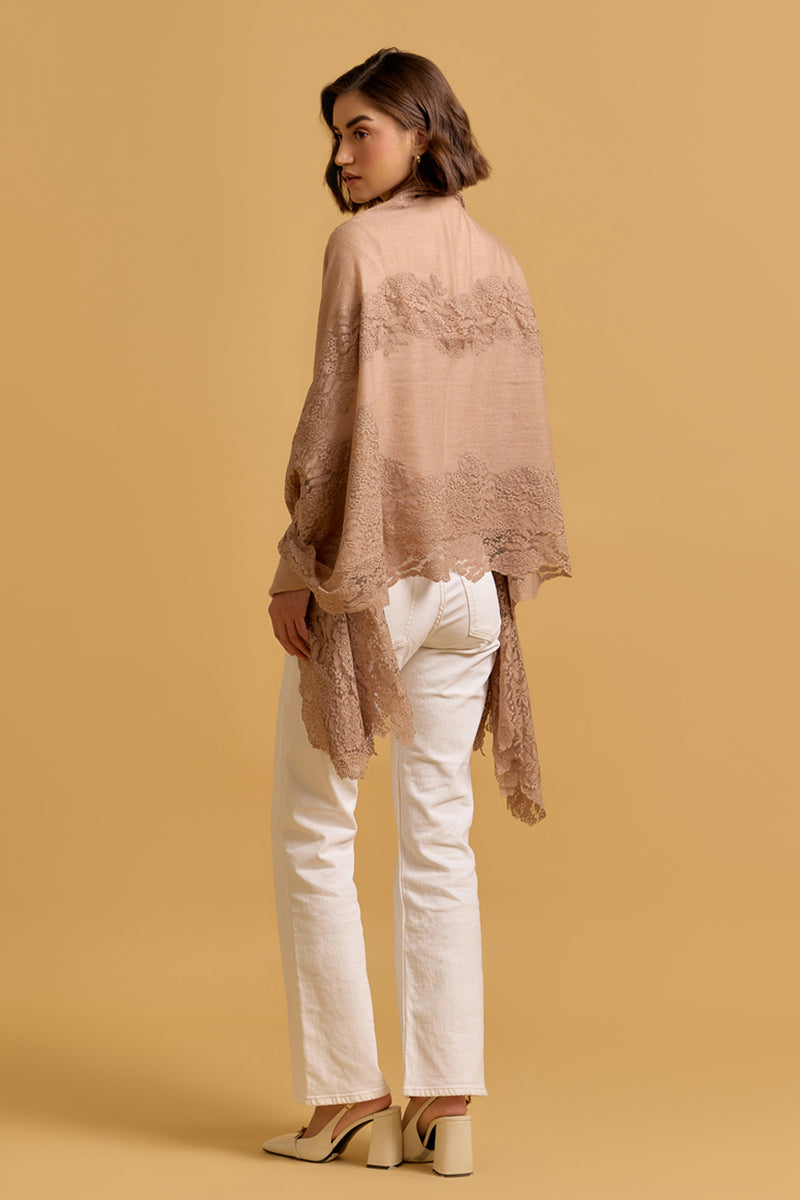 Beige Pashmina Shawl