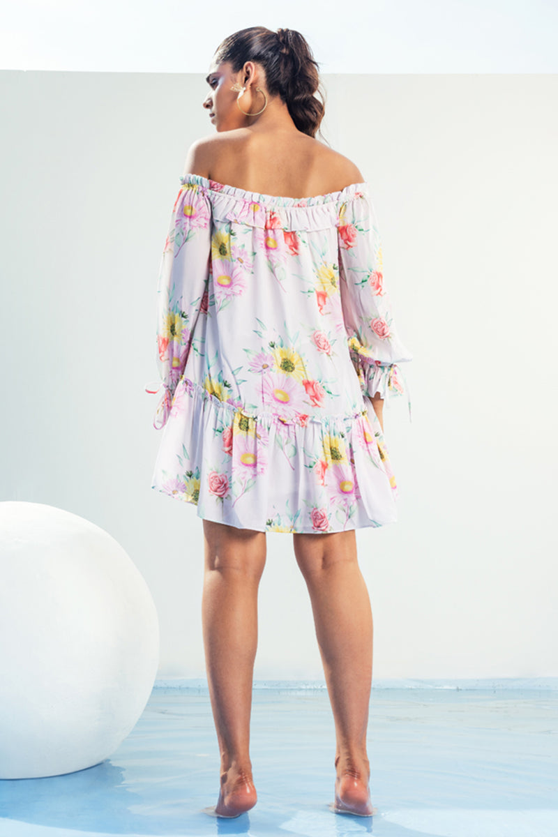 Maddie Off-Shoulder Floral Dress