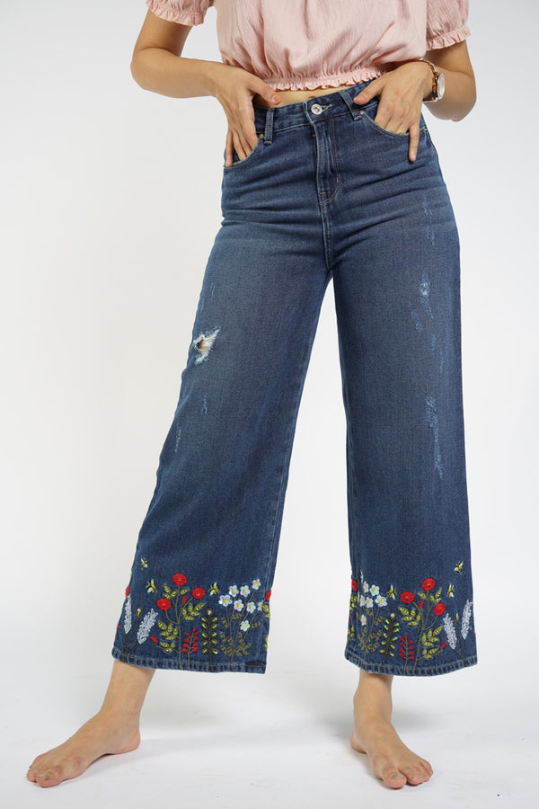 Albane Embroidered Pants