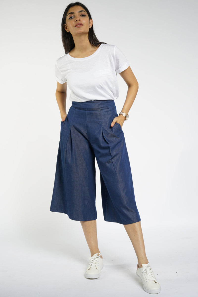 Cropped Length Culottes