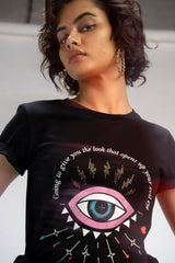 Evil eye black t-shirt