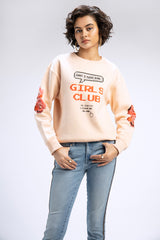 Girl's club sweatshirt