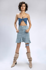 Bailey Denim Mini Skirt