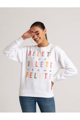 Delete the drama sweatshirt
