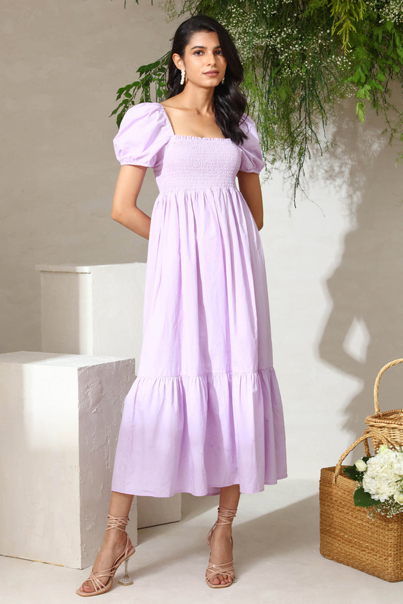Lilac Maxi Dress